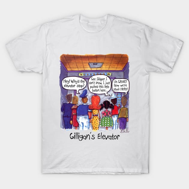 GILLIGAN’S ELEVATOR T-Shirt by macccc8